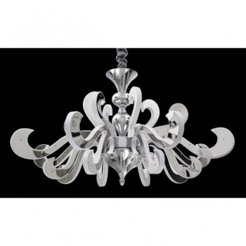 Distribuidor - Lâmpadas Diversas | Lâmpadas Modernas | LAMPARA LED FUEGO 10 L CROMO 166W 11620LM 4000K REGX94X94 CM. Ref: 081051020